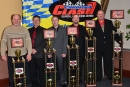 The top five in Carolina Clash points (left to right, fifth to first): Mike Gault, Jeff Smith, Luke Rofers, Kennie Compton Jr. and Dennis Franklin. (Gary Laster)