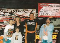 Eddie Carrier Jr. celebrates. (Chris Belcher)