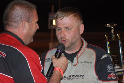 Mike Marlar talks about his third straight Spring Sizzler victory. (DirtonDirt.com)