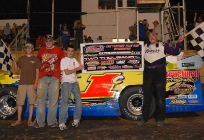 Chad Thrash picked up his second victory of 2009. (Tammy Davis)