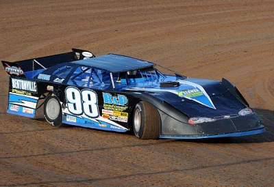 Justin Wells drives a TNT Race Car. (fasttrackphotos.net)