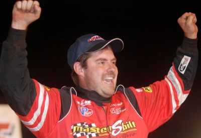 Ray Cook gets his first victory in Kentucky. (DirtonDirt.com)