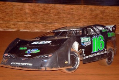 Randy Weaver heads for victory at Cleveland. (actionshotsetc.com)