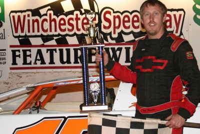 Tim Busha picked up a $3,000 victory at Winchester. (Carla Gault)