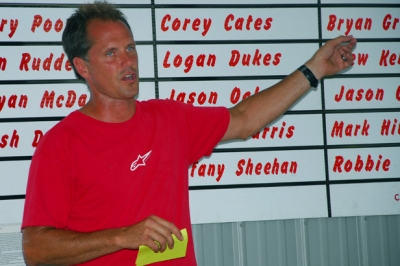 Promoter Chris Corum's stint at 411 Motor Speedway is over. (mrmracing.net)