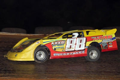 J.R. Overstreet heads to victory at Natural Bridge. (Clifford Dove)