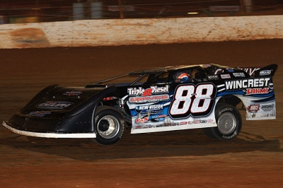 Wendell Wallace earned $10,000 at Clarksville Speedway. (kohlsracingphotos.com)
