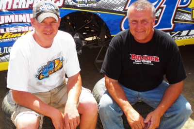 WoO rookies John Lobb (left) and Ron Davies (rihgt) get to race close to home over the next week.