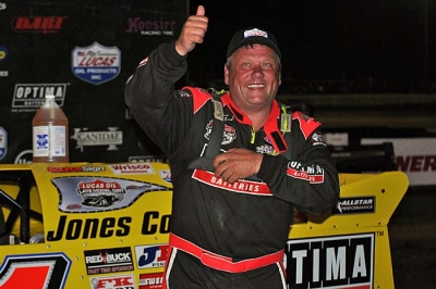 Don O'Neal earned $10,000 for his second straight Lucas Oil Series victory. (DirtonDirt.com)