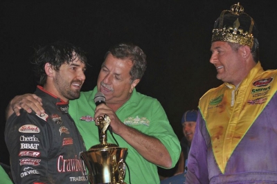 Jared Landers (left) was declared the Carolina Crown winner after Scott Autry's (right) disqualification. (DirtonDirt.com)