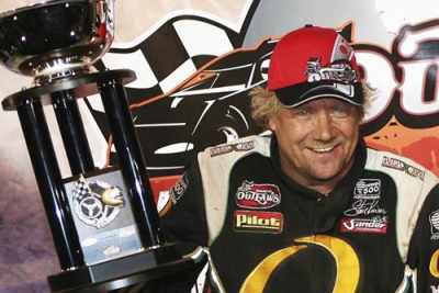 Steve Kinser owns 20 World of Outlaws Sprint Car Series titles. (Chris Dolack)