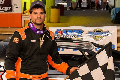 Joey Leavell made two visits to victory lane at Hagerstown. (wrtspeedwerx.com)