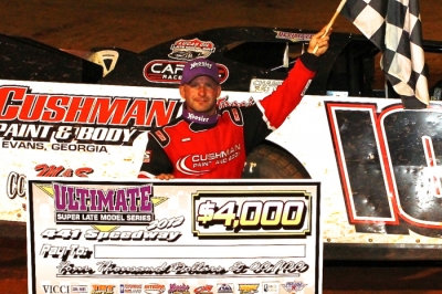 Casey Roberts earned $4,000 for his first 2012 victory. (Alison Williams Photo)