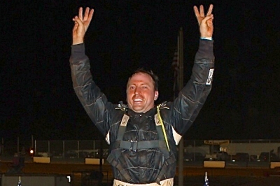 Luke Roffers celebrates his third Carolina Clash victory of 2012. (Gene Murphy)