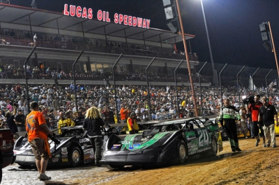 The Lucas Oil Series makes another trip to Wheatland, Mo., on Memorial Day weekend. (thesportswire.net)