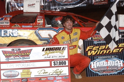 Tim McCreadie notched his second victory of 2013. (Kevin Kovac)