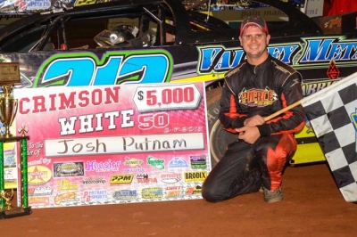 Josh Putnam earned $5,000 at Green Valley. (mikessportsimages.com)