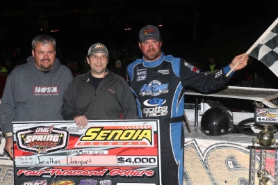 Weaver, Chip Stone and Davenport (l-r) at Senoia. (ZSK Photography)