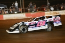 Second-starting Austin Horton of Whitesburg, Ga., led all 40 laps to win April 27's $3,000 Crate Racin' USA stop at Dixie Speedway in Woodstock, Ga. (Mike Blevins)