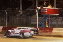 Jim Bernheisel takes the checkers May 18 at Selinsgrove (Pa.) Speedway. (pbase.com/cyberslash)