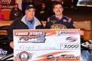 Kenny Pettyjohn visits victory lane after claiming a $3,500 Three State Flyers victory at Hagerstown Speedway. (wrtspeedwerx.com)