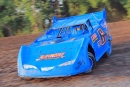 Rob Litton gets up to speed at I-30 Speedway, where he $1,250 in the first leg of SUPR's doubleheader weekend. (Best Photography)