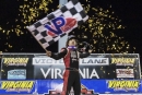 Tyler Bare led the final two laps of the $50,000 Fastrak World Championship on Sept. 24 at Virginia Motor Speedway in Jamaica, Va. (jbhotshots.com)