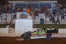 Tucker Anderson (22) captured his first Super Late Model victory June 21 at Sugar Creek Raceway in Blue Ridge, Ga., on the Southern All Stars circuit. (Austin Thomason)