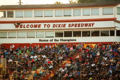 Dirt on Dirt - Swims family pauses racing at Dixie