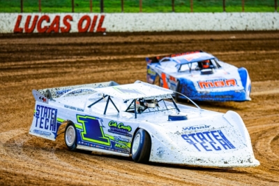 Tucker Cox at Lucas Oil Speedway in 2022. (gsstanekracingphotography.smugmug.com)