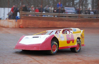 Larry Timms drove a Bobby Kay-owned car at Lavonia. (southboundracing.com)