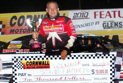 Steve Francis earned $10,000 at Cornwall. (Rick Young)