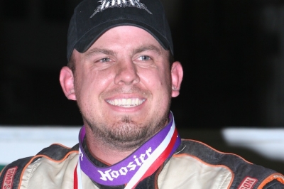 Mike Murphy Jr. was all smiles after his first series victory. (Barry Johnson)