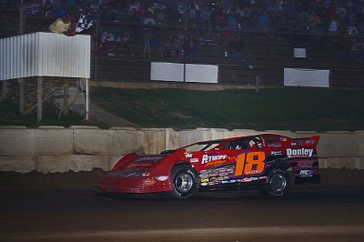 Shannon Babb scored his second straight Summernationals victory at Lincoln Park Speedway. (Jeremey Rhoades)