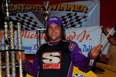 William Thomas gets his first Southern All Star victory. (focusedonracing.com)