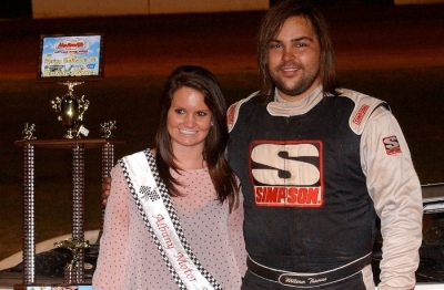 William Thomas earned $2,000 for his eighth career NeSmith Series victory. (Brian McLeod) 