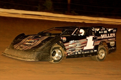 Jeremy Miller heads to victory at Roaring Knob for his first of 2012. (Tommy Michaels)