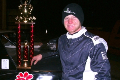 Joseph Joiner claimed $1,500 at Southern Raceway's season opener.