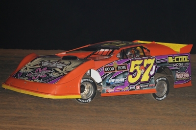 Bub McCool earned the pole for Saturday's Pelican 100 main event. (R&R Motorsports Photography)