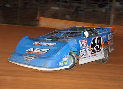 Jonathan Davenport rallied from 12th to win at Cherokee. (ZSK Photography)