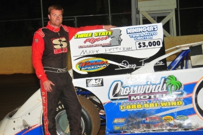 Mark Pettyjohn took the victory at Winchester. (Travis Trussell)