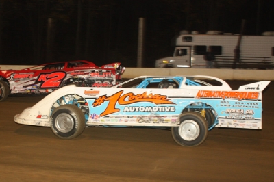 Mike Pegher Jr. heads for victory at Roaring Knob. (Tommy Michaels)
