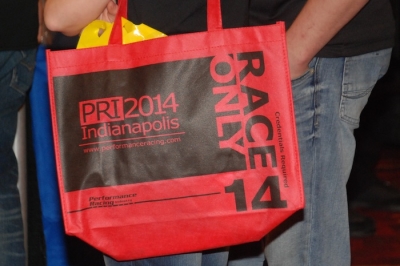 A complimentary bag at PRI. (DirtonDirt.com)