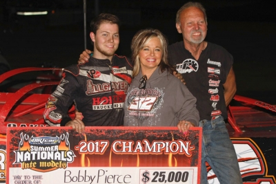 Bobby Pierce claimed his third title. (Jim DenHamer)