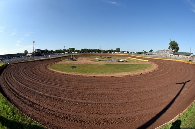 Cedar Lake Speedway from outside turns one and two. (Todd Boyd)