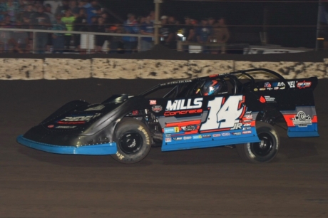 Trey Mills led 63 laps and finished 11th. (Rocky Ragusa)