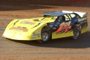 Billy Ogle Jr. gets dialed in at Atomic Speedway in Oak Ridge, Tenn., on March 4, 2006. Ogle later won the Tennessee Thunder DirtCar Series event, which kicked off the '06 season at the Tennessee oval. (dt52photos.com)