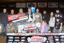 Tyler Erb drove his buddy Timothy Culp's backup car to victory March 6 in the Comp Cams Super Dirt Series opener at Boothill Speedway in Greenwood, La. (scottscustomart.com)