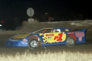Skip Pannell of Albany, Ga., drives to victory in the National Late  Model Sportsman-sanctioned Hangover 100 at Thunderbowl Speedway in  Valdosta, Ga., on Jan. 16, 1999. (Todd Turner)