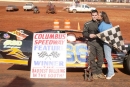 Tyrone, Ga.’s Tony Knowles in victory lane at Columbus (Miss.) Speedway after winning the Mississippi Winter Classic on Jan. 28, 2007. The $3,000 win was his first career Super Late Model victory. (Scott Oglesby/foto-1.net)